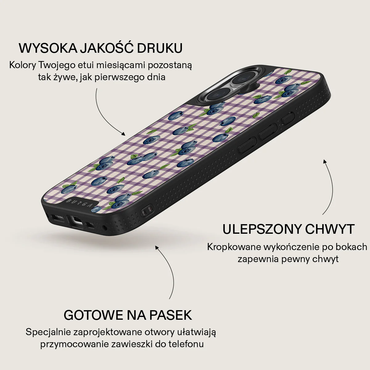 Blueberry Muffin - iPhone 16 Etui - Image 17