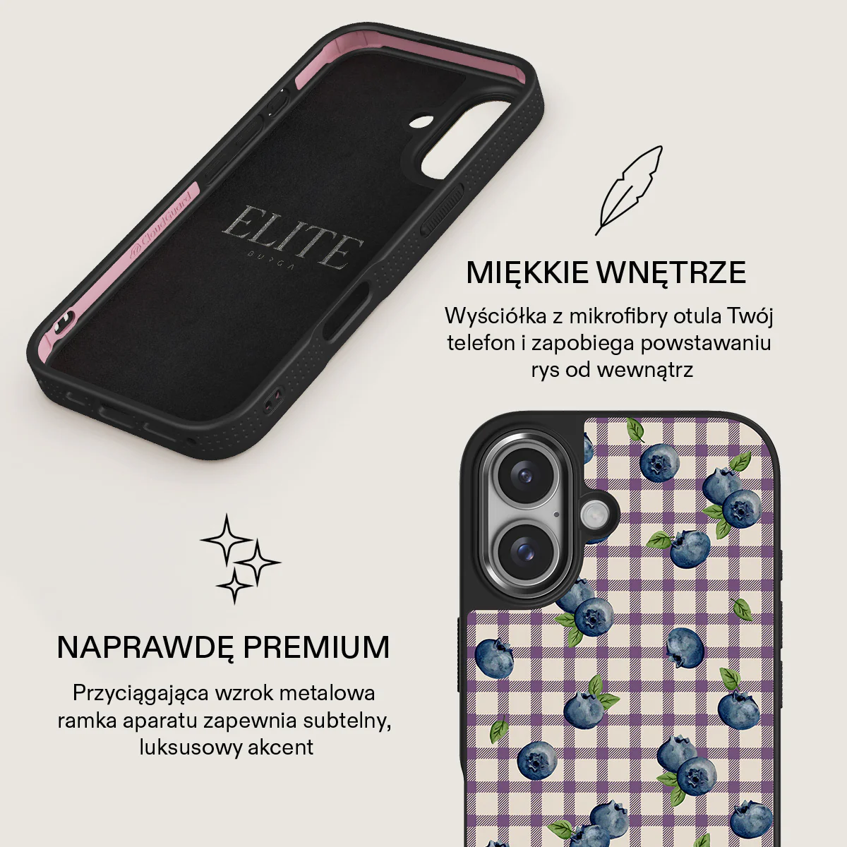 Blueberry Muffin - iPhone 16 Etui - Image 18