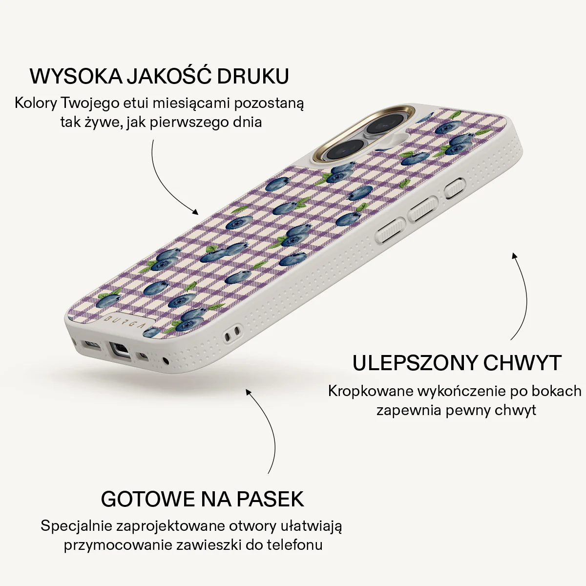 Blueberry Muffin - iPhone 16 Etui - Image 24