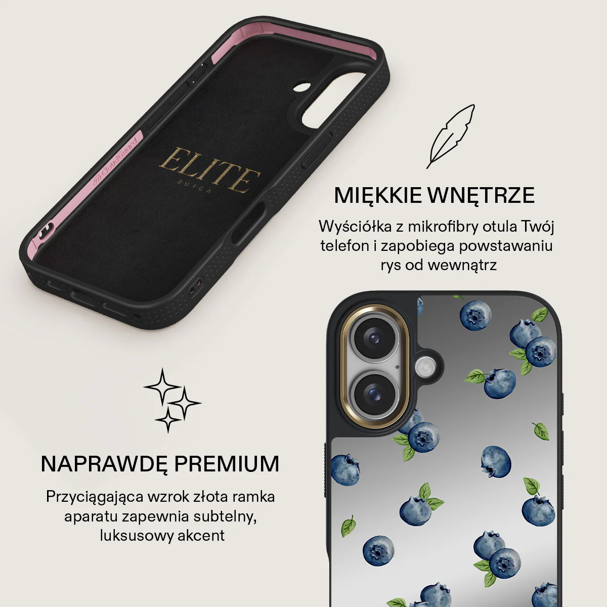 Blueberry Muffin - iPhone 16 Etui - Image 33
