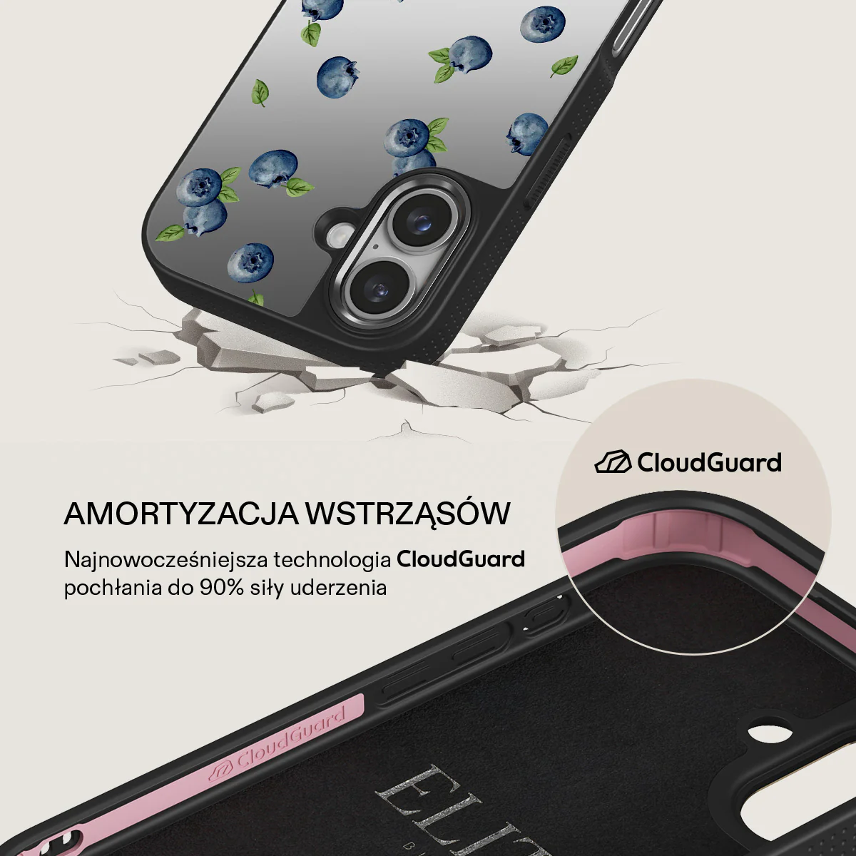 Blueberry Muffin - iPhone 16 Etui - Image 37