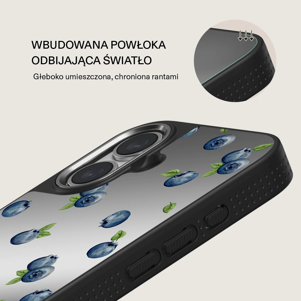 Blueberry Muffin - iPhone 16 Etui - Image 38