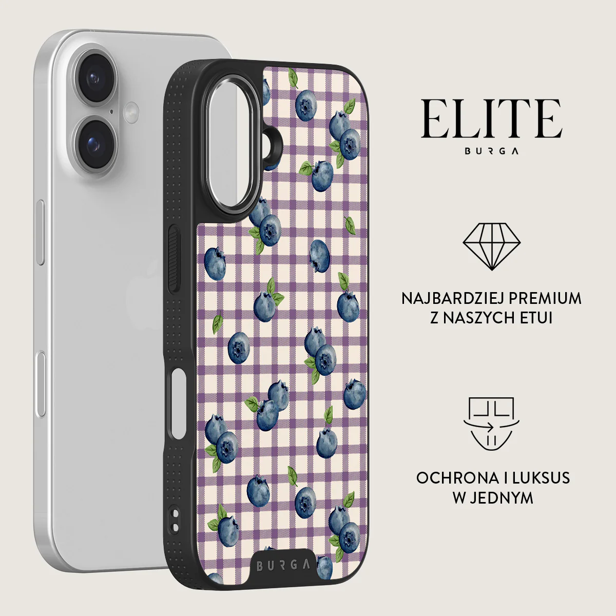 Blueberry Muffin - iPhone 16 Plus Etui - Image 14