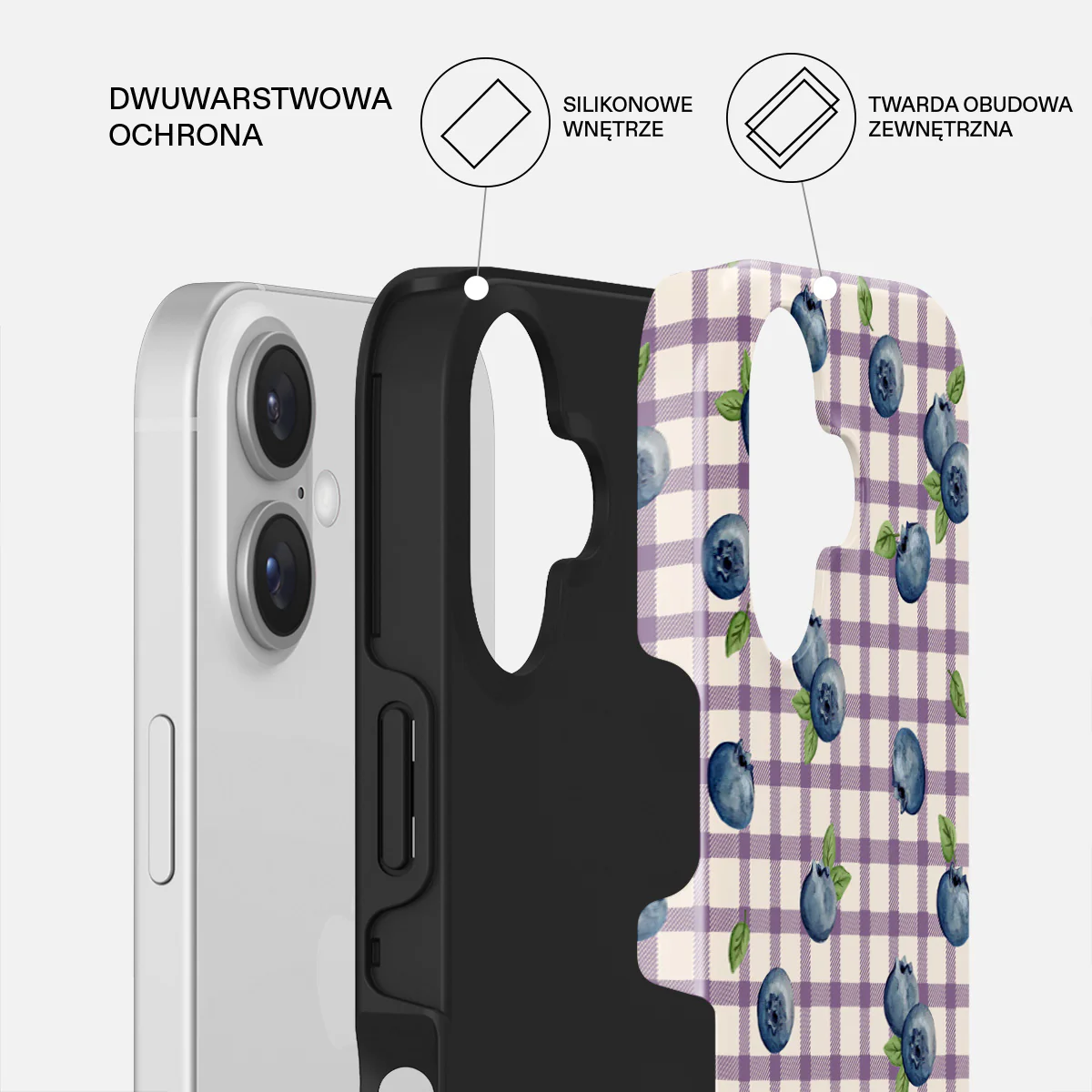 Blueberry Muffin - iPhone 16 Plus Etui - Image 2