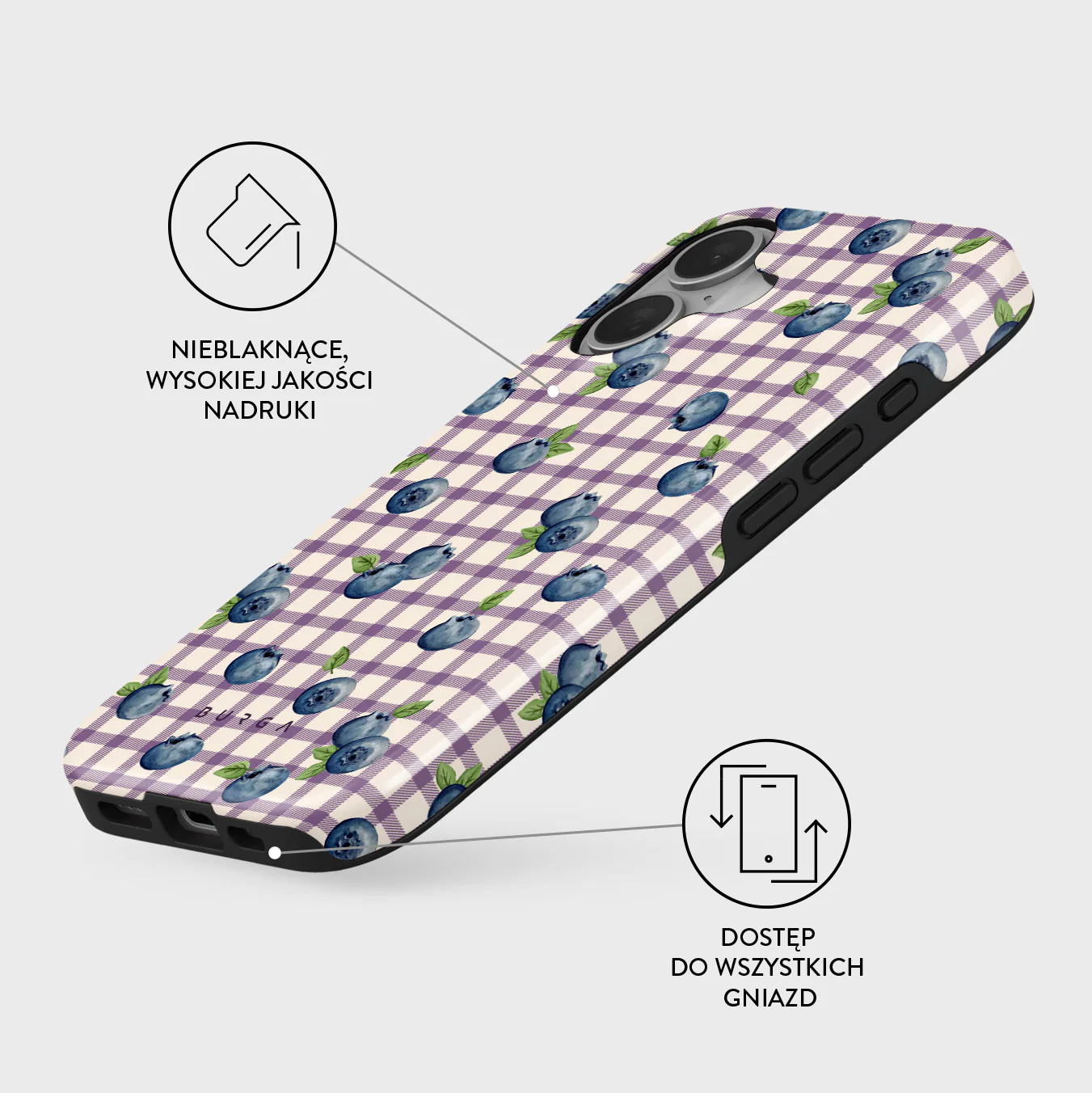 Blueberry Muffin - iPhone 16 Plus Etui - Image 3