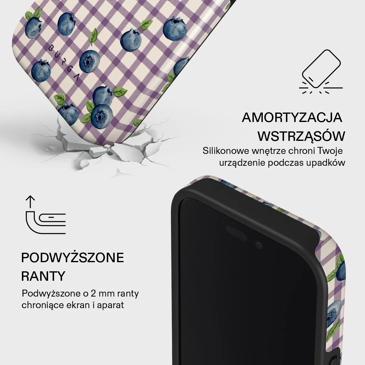 Blueberry Muffin - iPhone 16 Plus Etui - Image 4