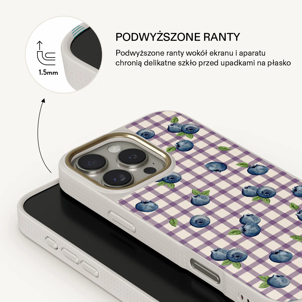 Blueberry Muffin - iPhone 16 Pro Etui - Image 23