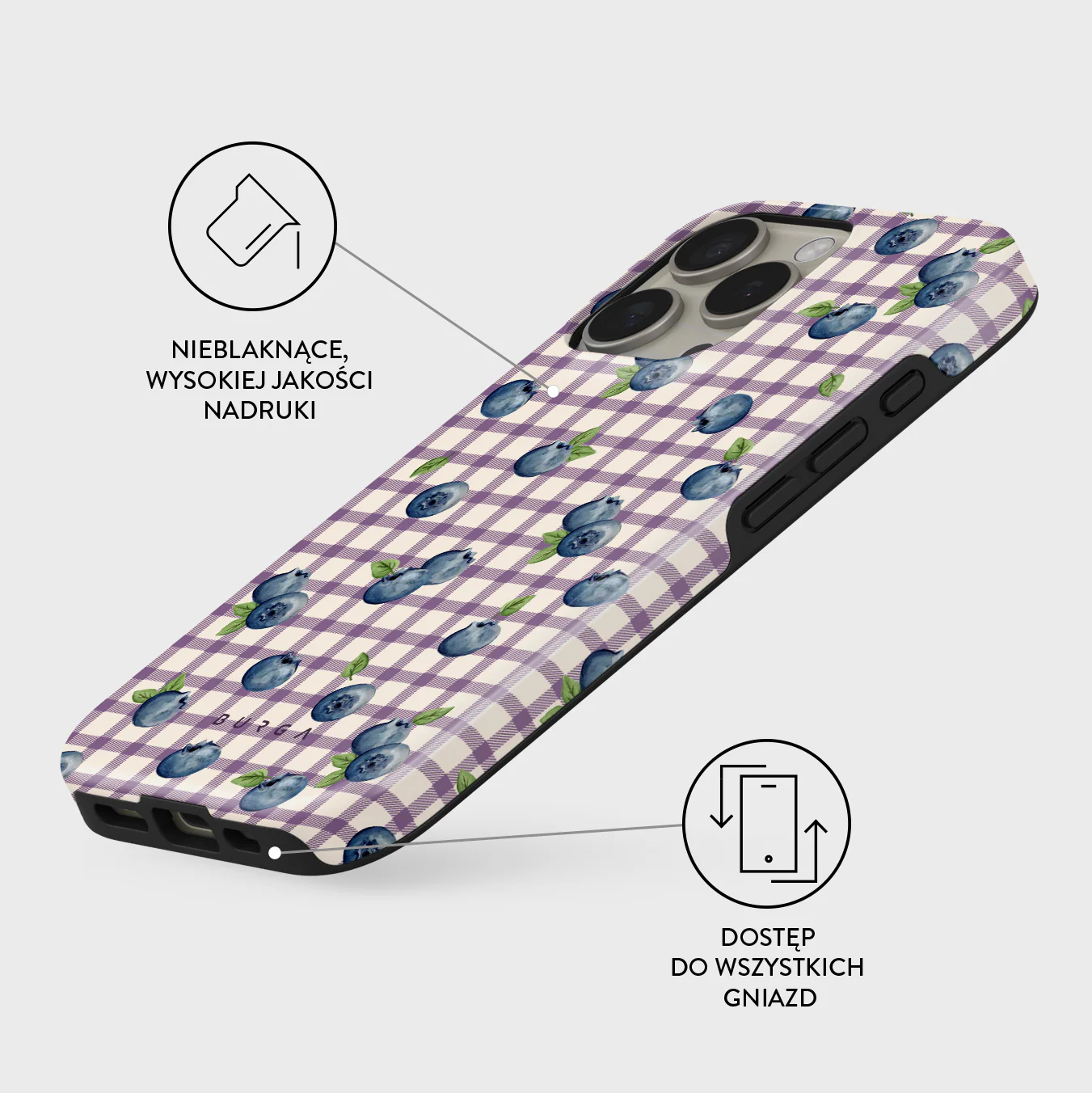 Blueberry Muffin - iPhone 16 Pro Etui - Image 3