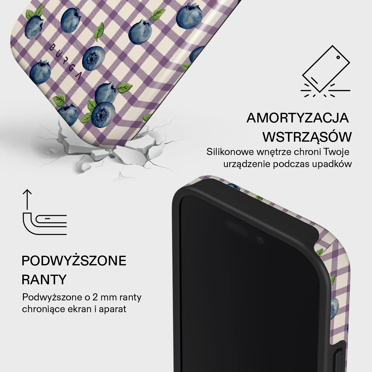 Blueberry Muffin - iPhone 16 Pro Etui - Image 4