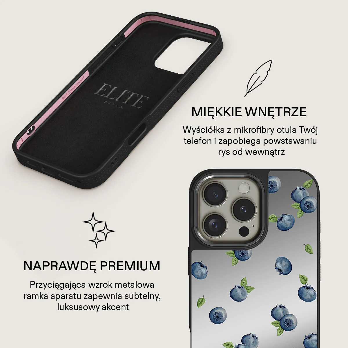 Blueberry Muffin - iPhone 16 Pro Etui - Image 41