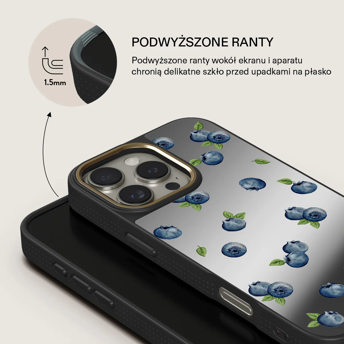 Blueberry Muffin - iPhone 16 Pro Max Etui - Image 31