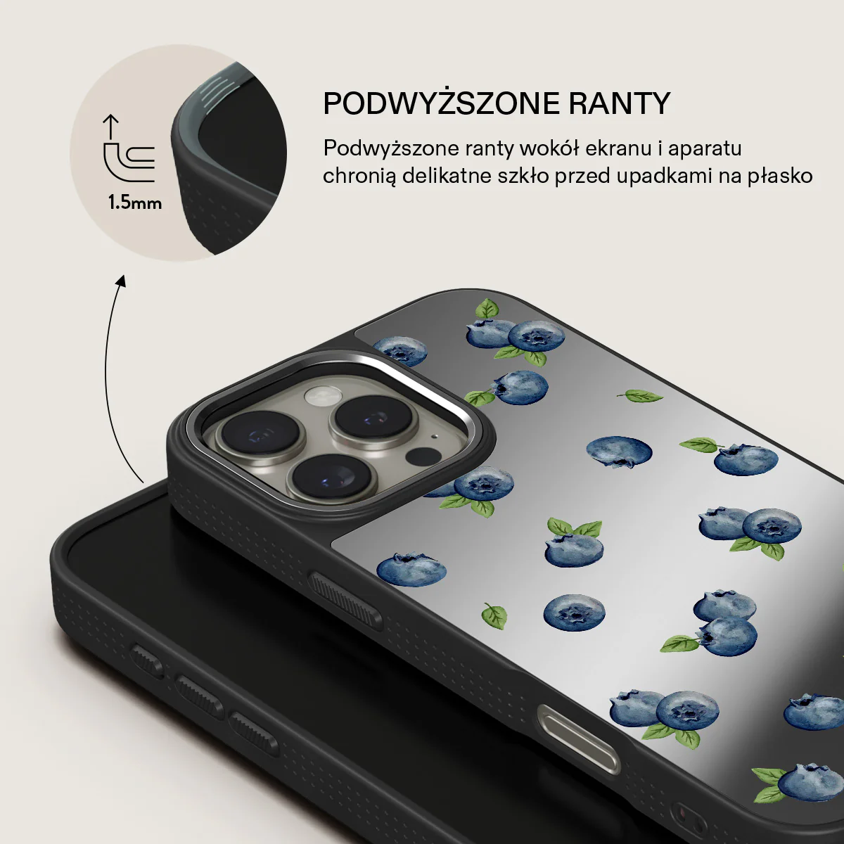 Blueberry Muffin - iPhone 16 Pro Max Etui - Image 39