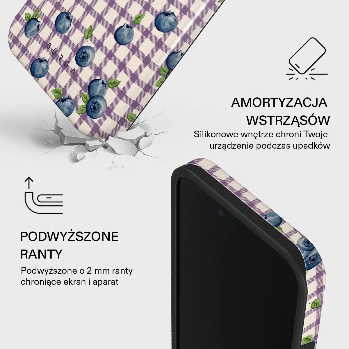 Blueberry Muffin - iPhone 16e Etui - Image 4
