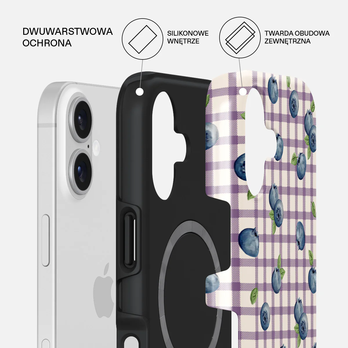 Blueberry Muffin - iPhone 17 Etui - Image 2