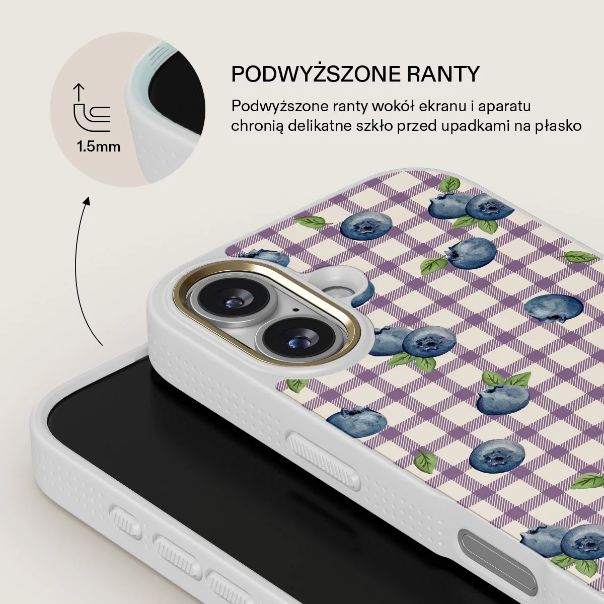 Blueberry Muffin - iPhone 17 Etui - Image 22