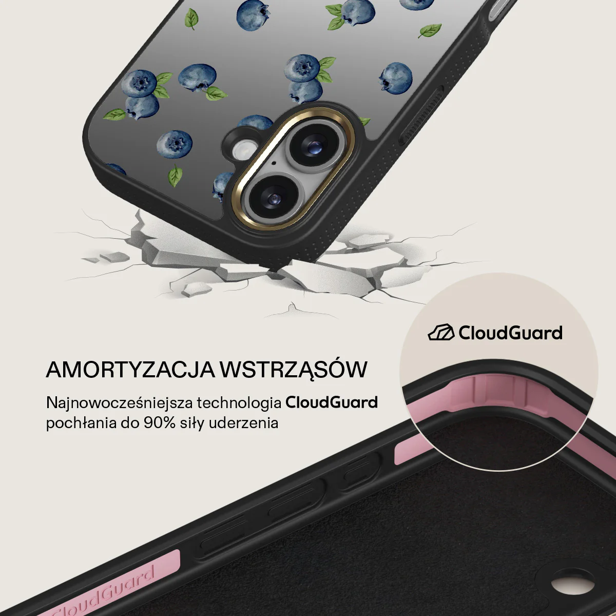 Blueberry Muffin - iPhone 17 Etui - Image 28