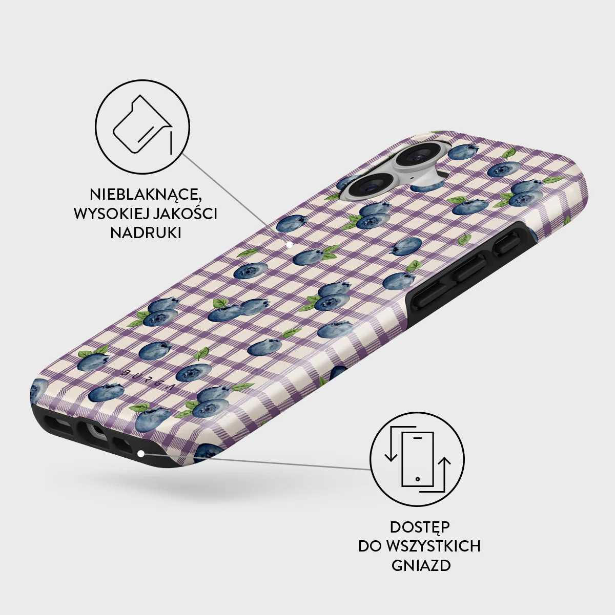 Blueberry Muffin - iPhone 17 Etui - Image 3