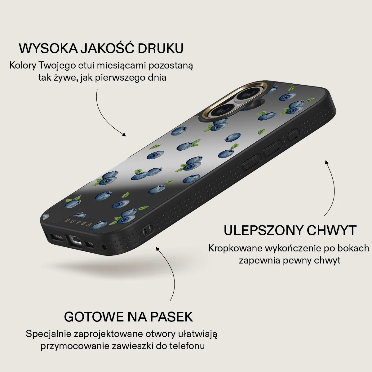 Blueberry Muffin - iPhone 17 Etui - Image 31