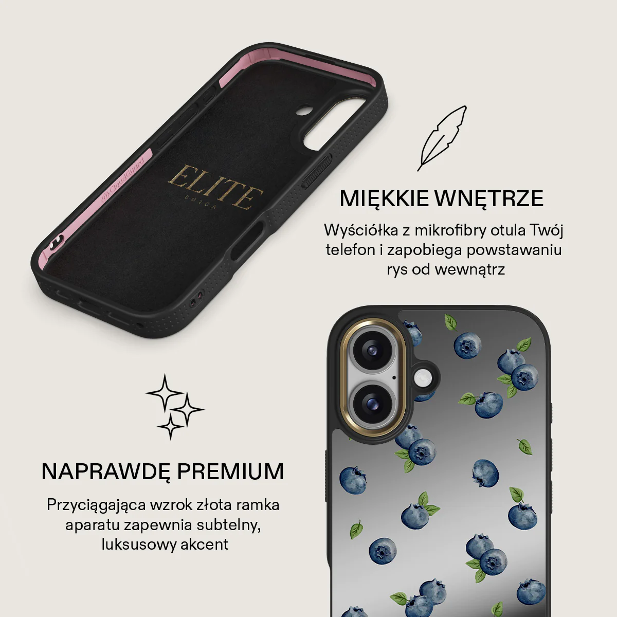 Blueberry Muffin - iPhone 17 Etui - Image 32