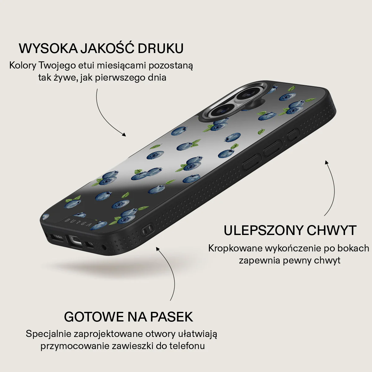 Blueberry Muffin - iPhone 17 Etui - Image 39