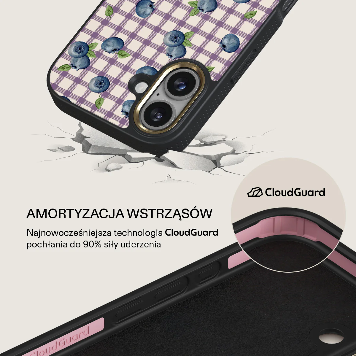 Blueberry Muffin - iPhone 17 Etui - Image 7