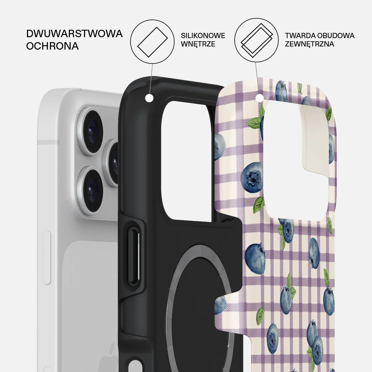 Blueberry Muffin - iPhone 17 Pro Etui - Image 2