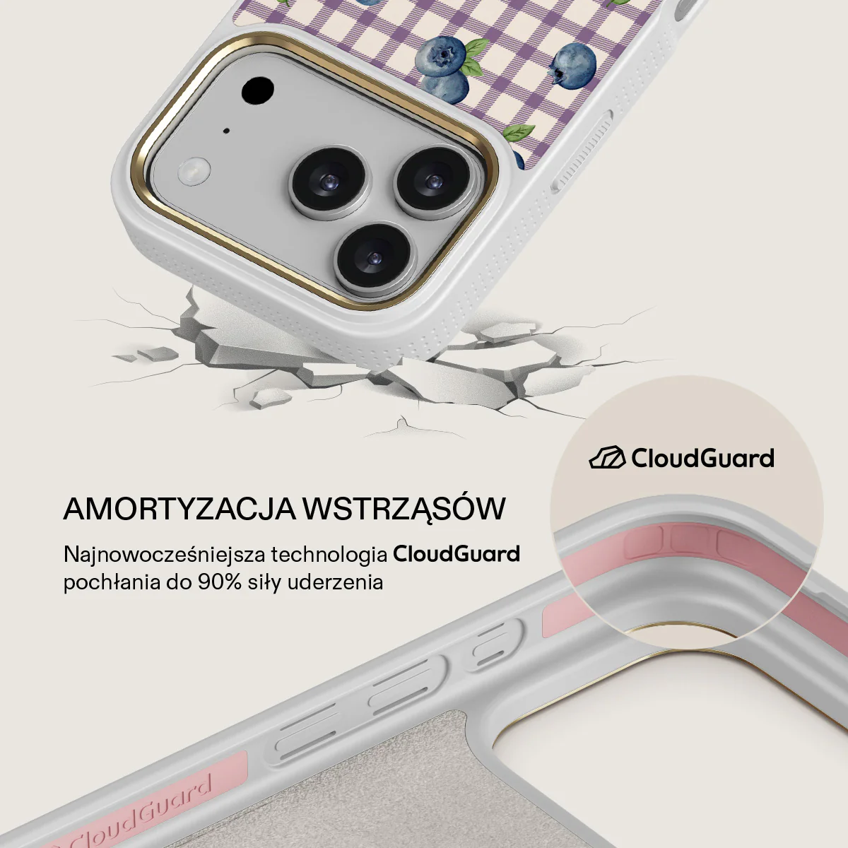 Blueberry Muffin - iPhone 17 Pro Etui - Image 21