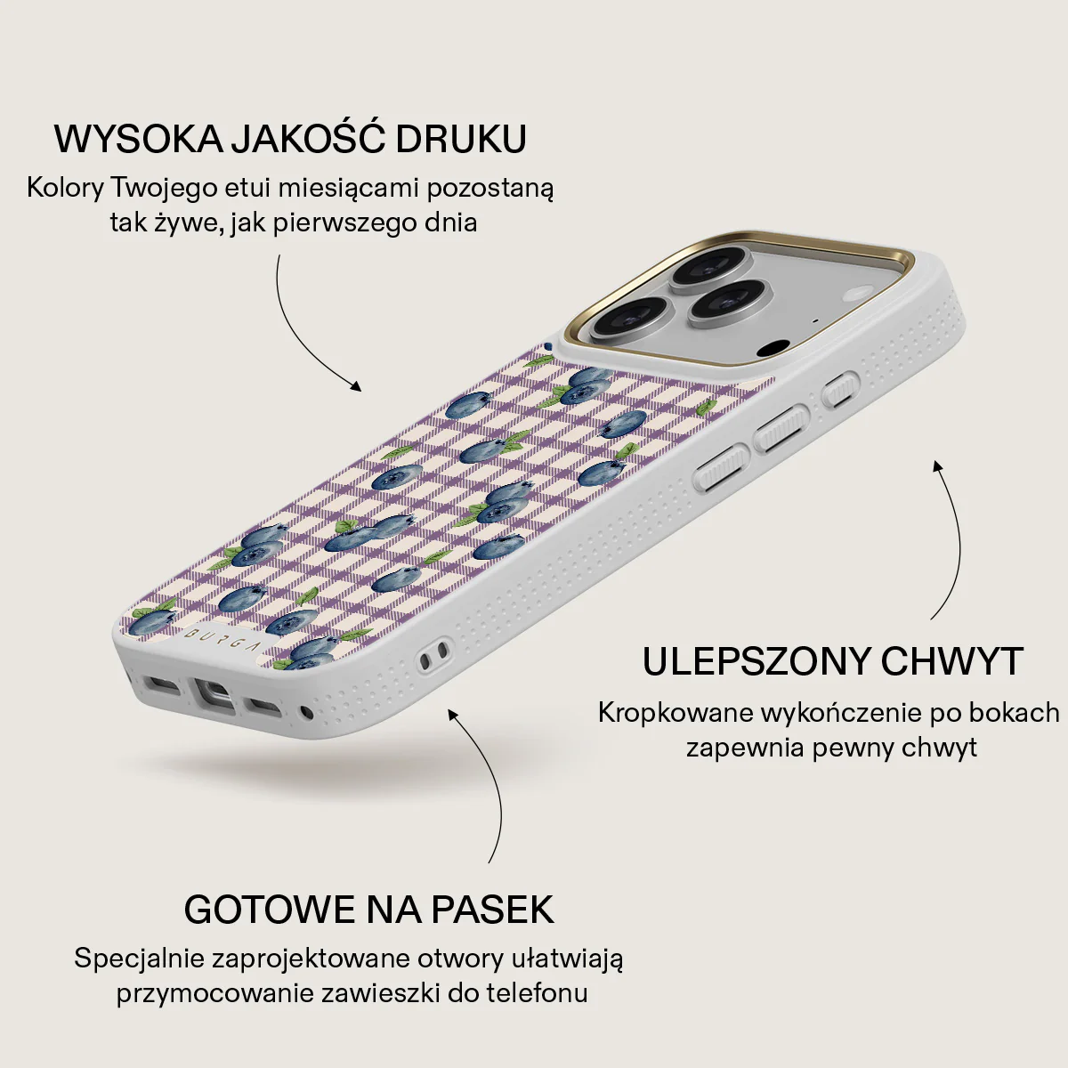 Blueberry Muffin - iPhone 17 Pro Etui - Image 23