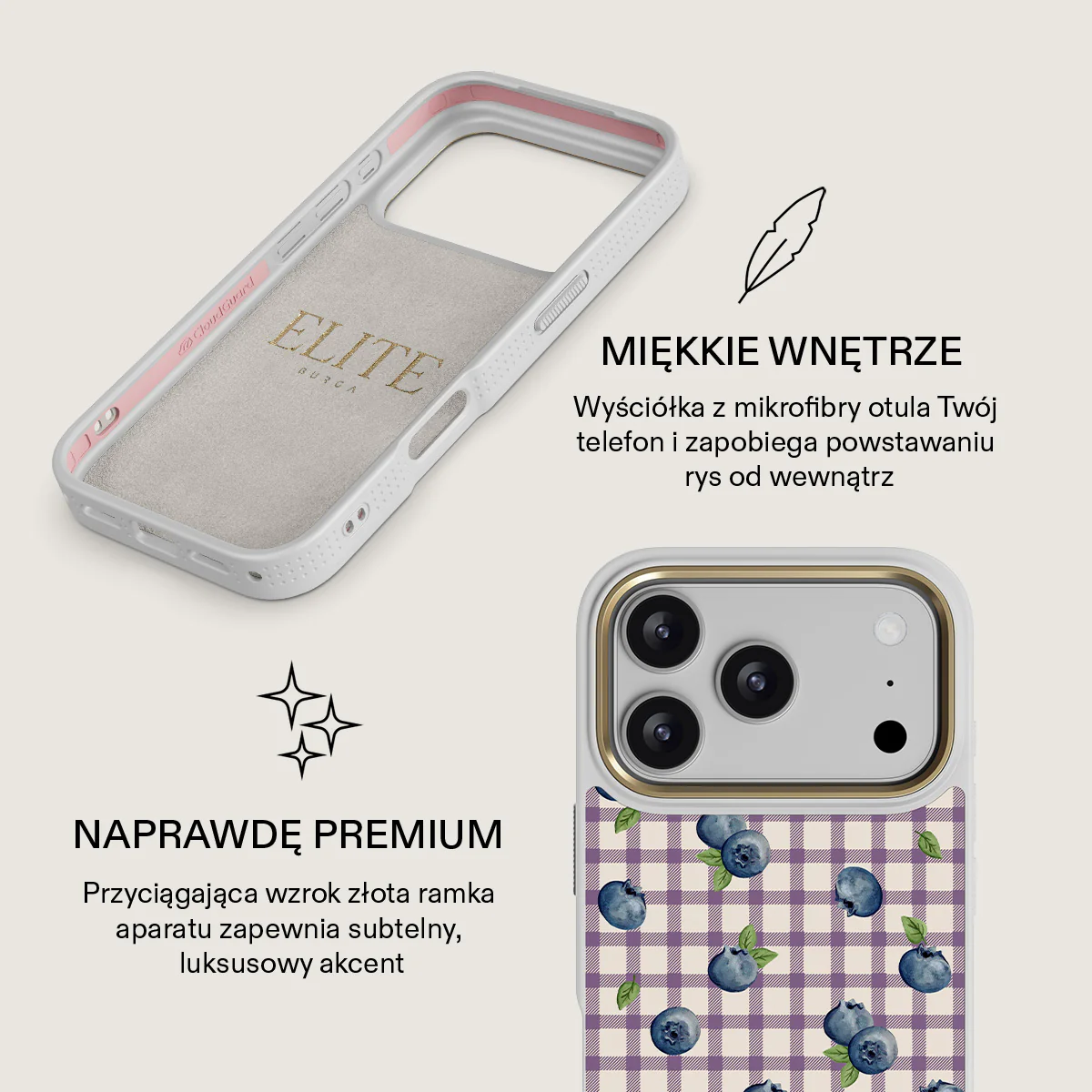 Blueberry Muffin - iPhone 17 Pro Etui - Image 24