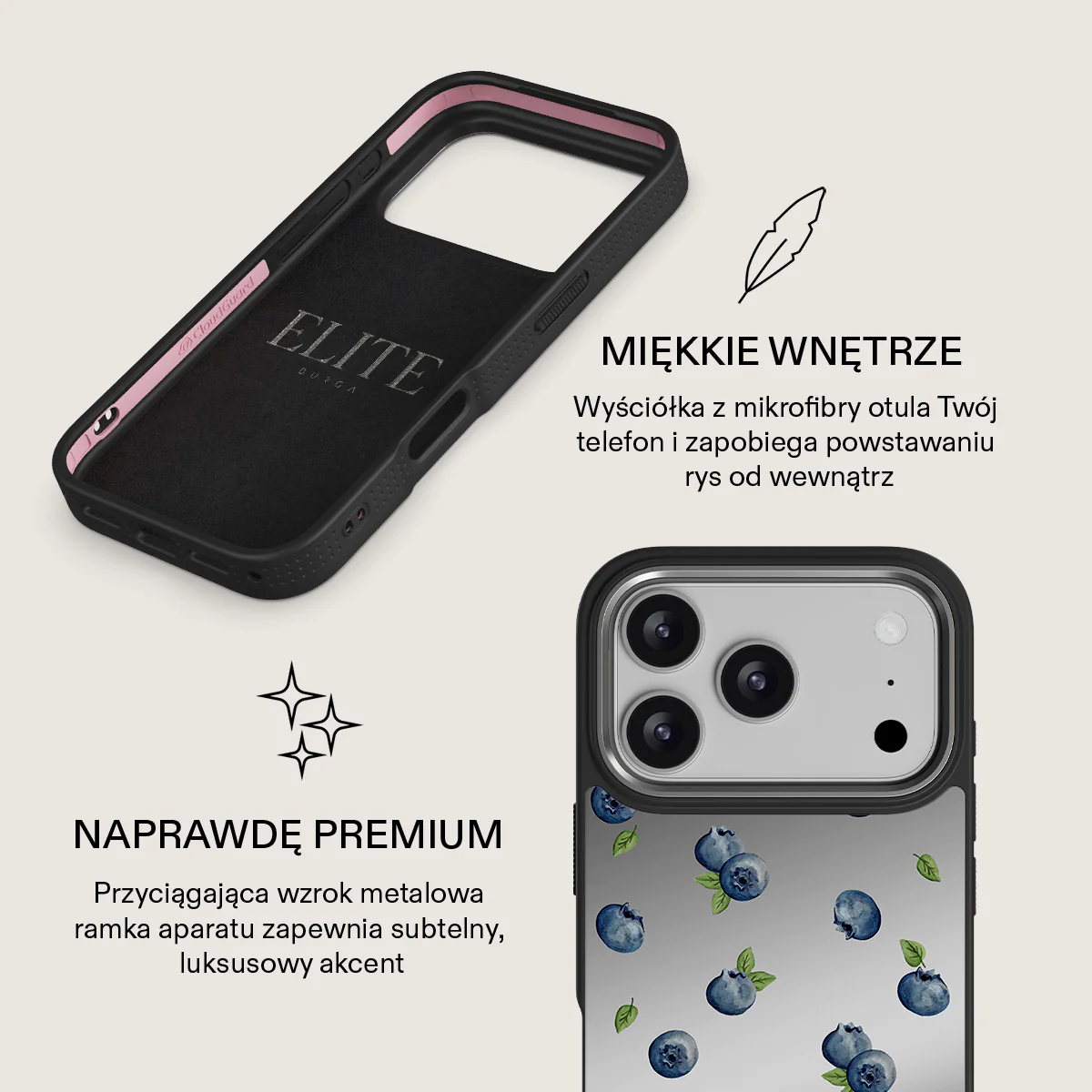 Blueberry Muffin - iPhone 17 Pro Etui - Image 40