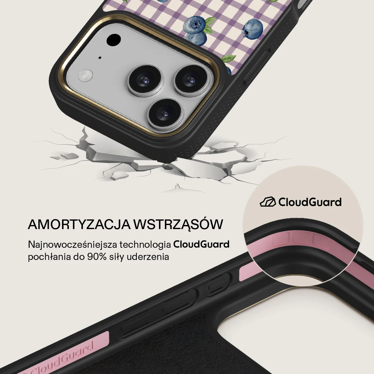 Blueberry Muffin - iPhone 17 Pro Etui - Image 7
