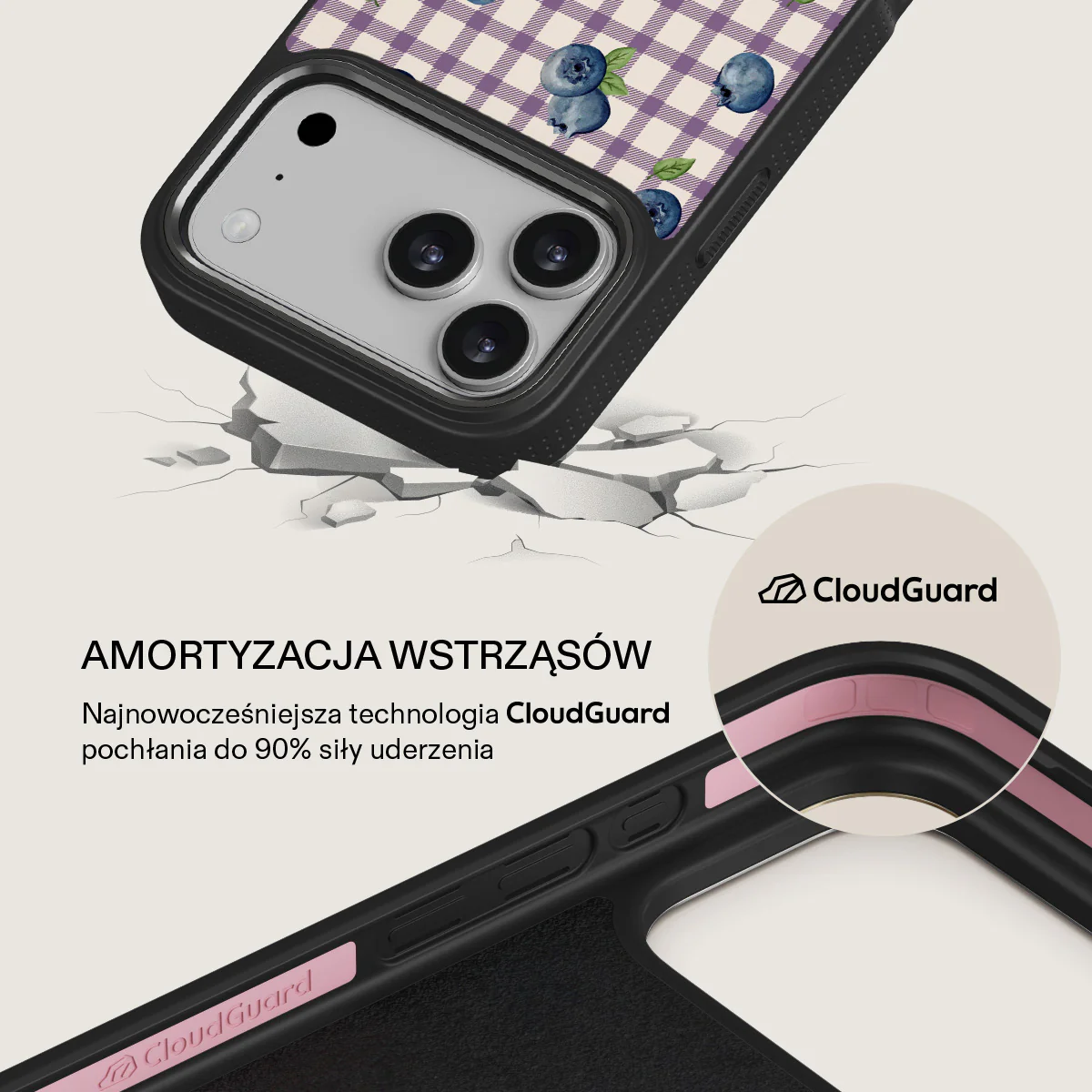 Blueberry Muffin - iPhone 17 Pro Max Etui - Image 14