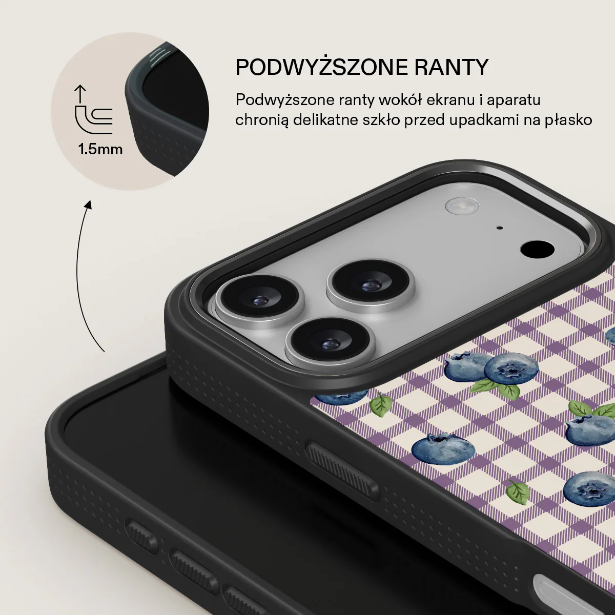 Blueberry Muffin - iPhone 17 Pro Max Etui - Image 15