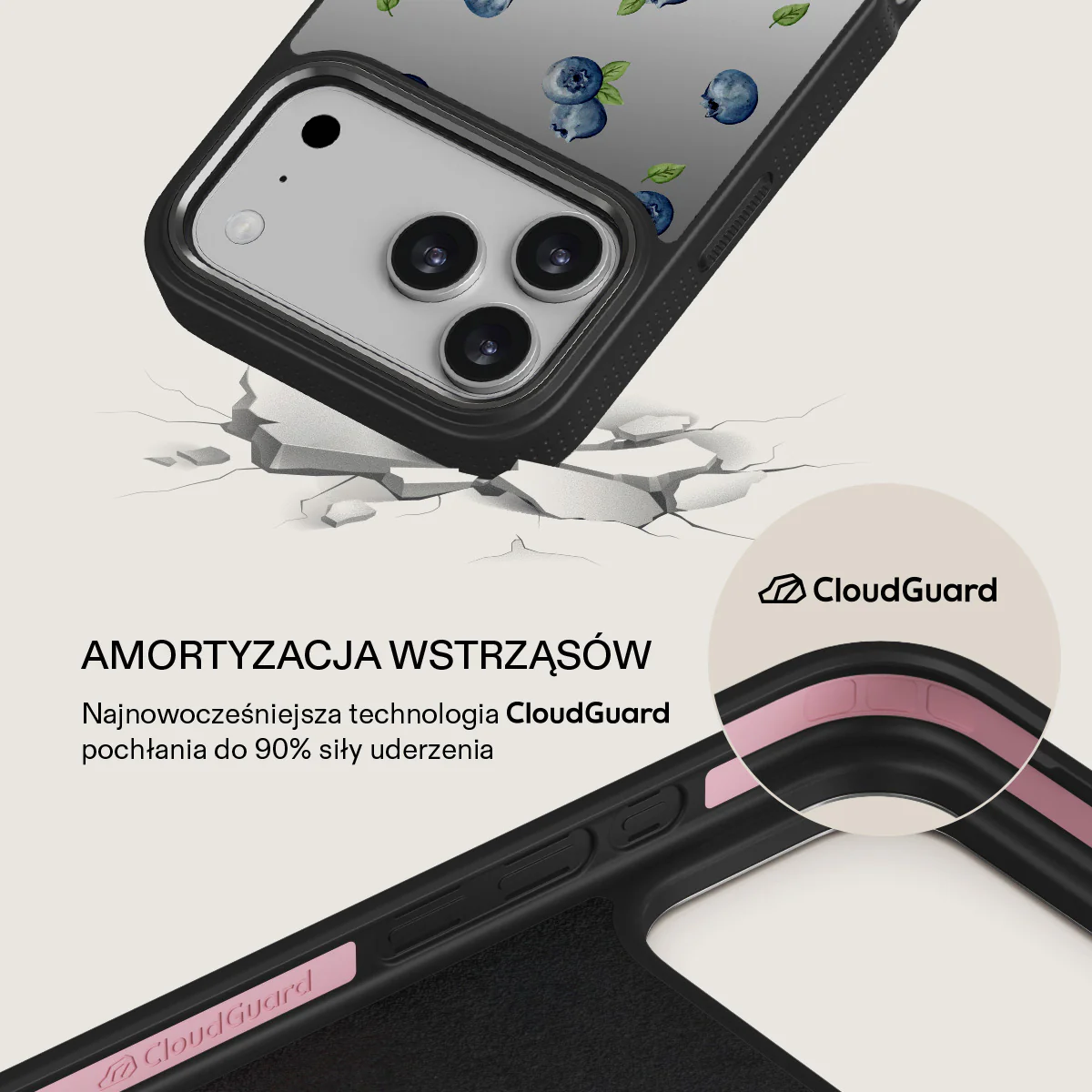 Blueberry Muffin - iPhone 17 Pro Max Etui - Image 36