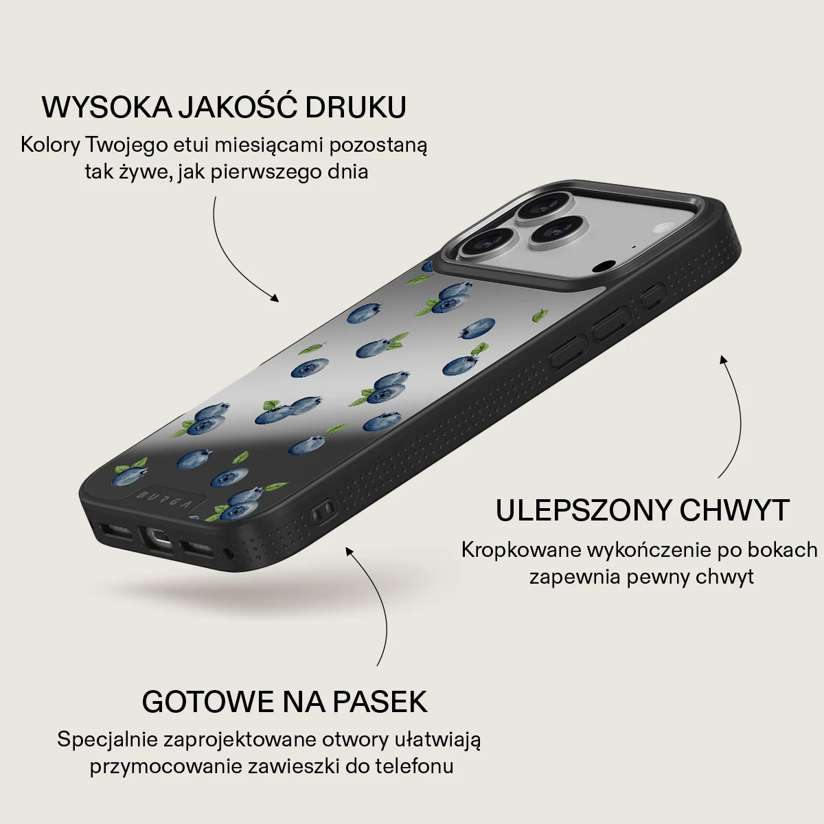 Blueberry Muffin - iPhone 17 Pro Max Etui - Image 39