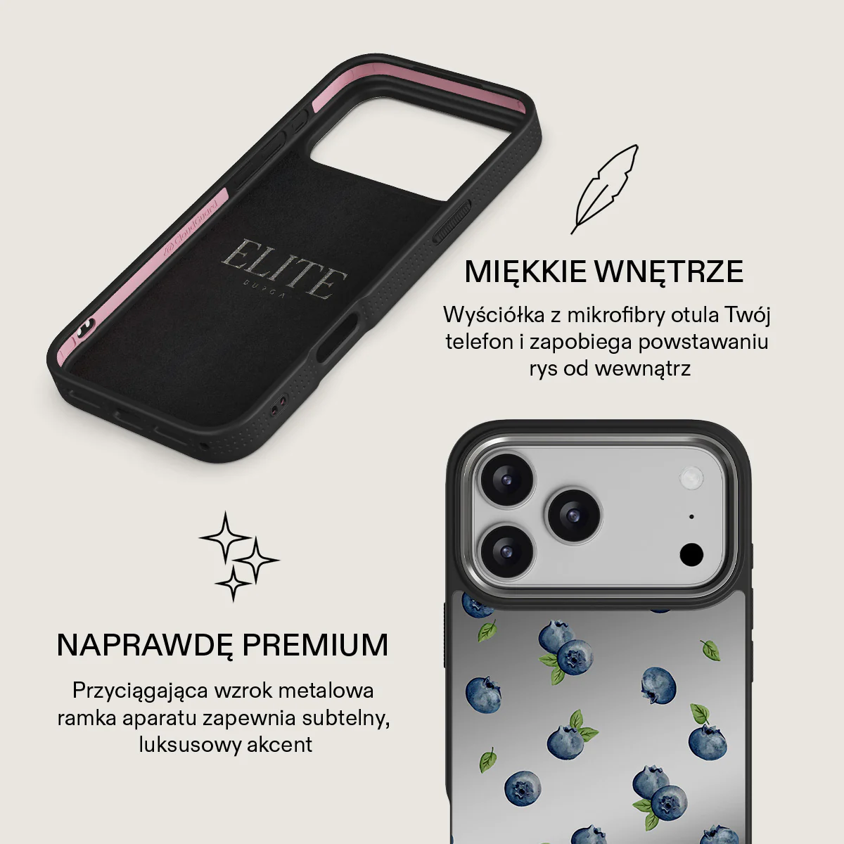 Blueberry Muffin - iPhone 17 Pro Max Etui - Image 40