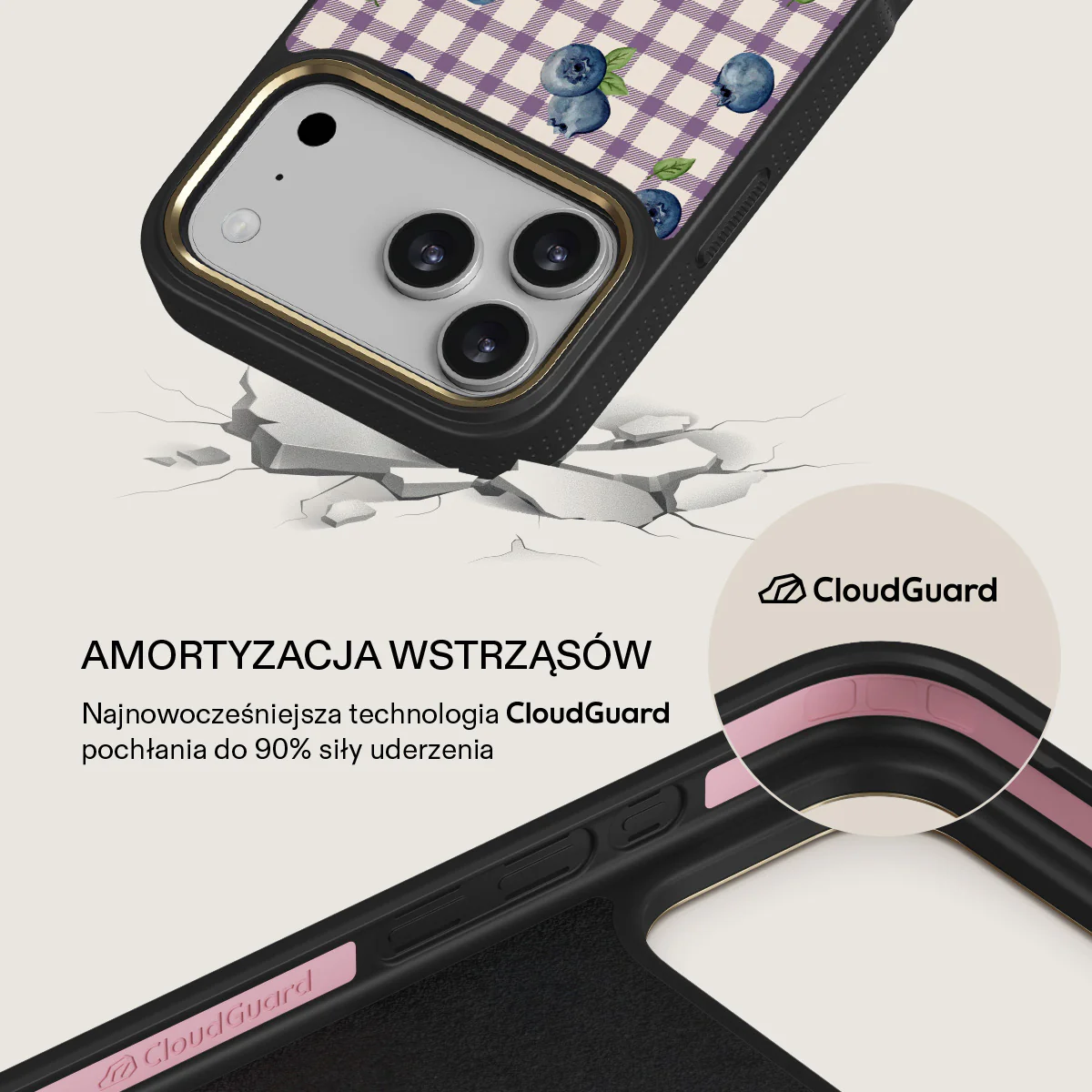 Blueberry Muffin - iPhone 17 Pro Max Etui - Image 7
