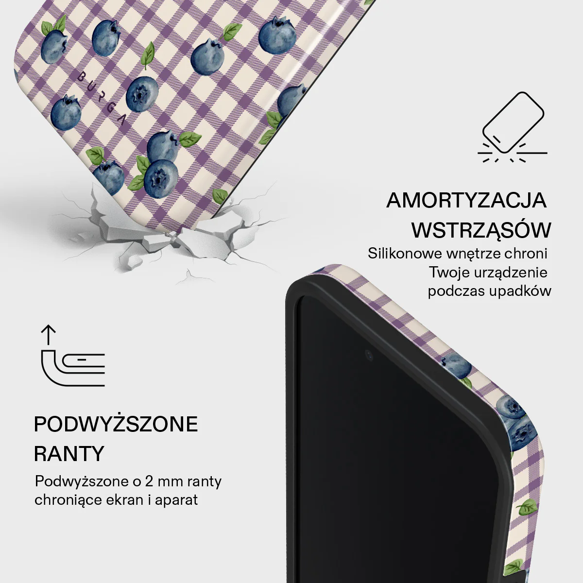 Blueberry Muffin - iPhone 17e Etui - Image 4