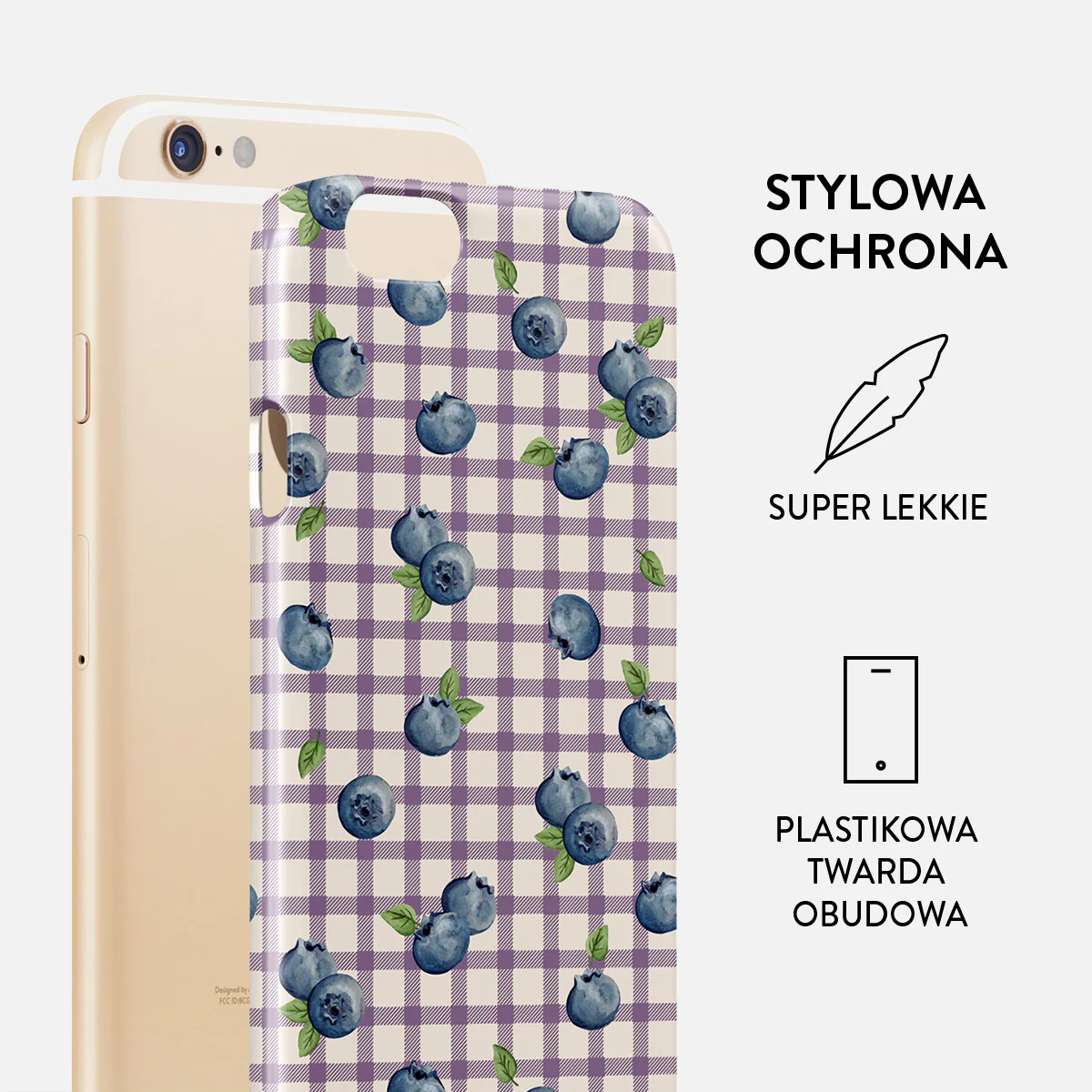 Blueberry Muffin - iPhone 6 / 6S Etui - Image 2