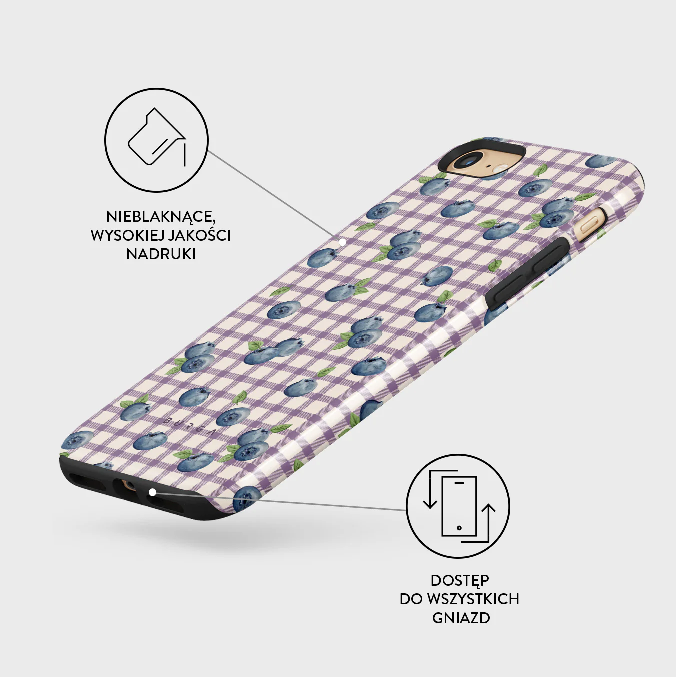 Blueberry Muffin - iPhone 7 / iPhone 8 Etui - Image 7