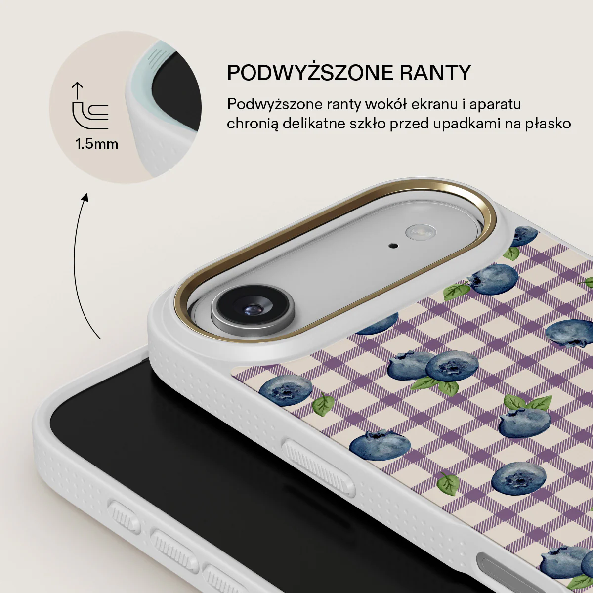 Blueberry Muffin - iPhone Air Etui - Image 22