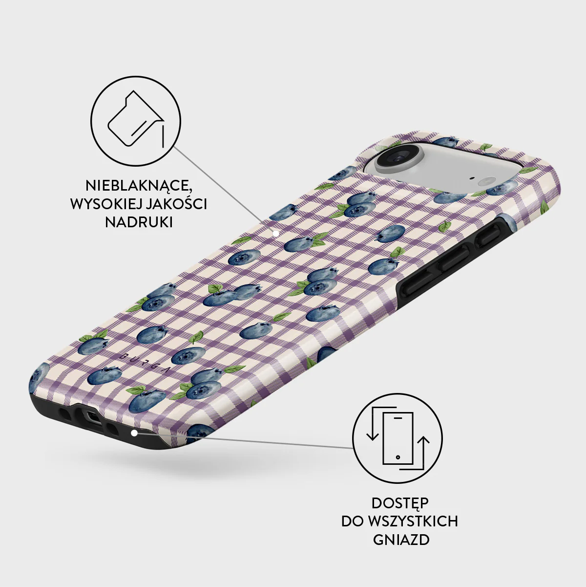 Blueberry Muffin - iPhone Air Etui - Image 3