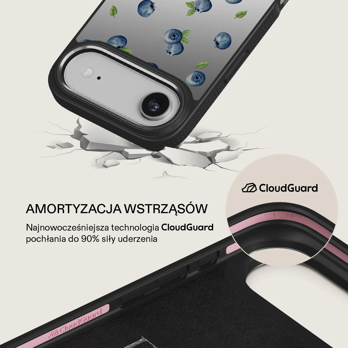 Blueberry Muffin - iPhone Air Etui - Image 36
