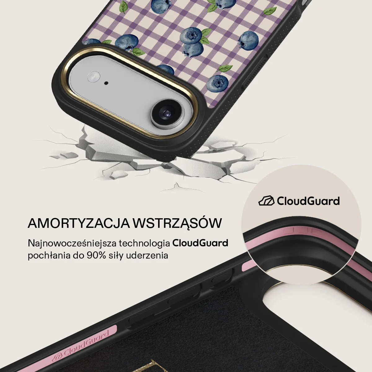 Blueberry Muffin - iPhone Air Etui - Image 7