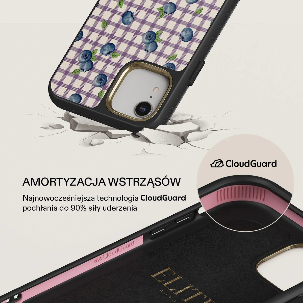 Blueberry Muffin - iPhone XR Etui - Image 11