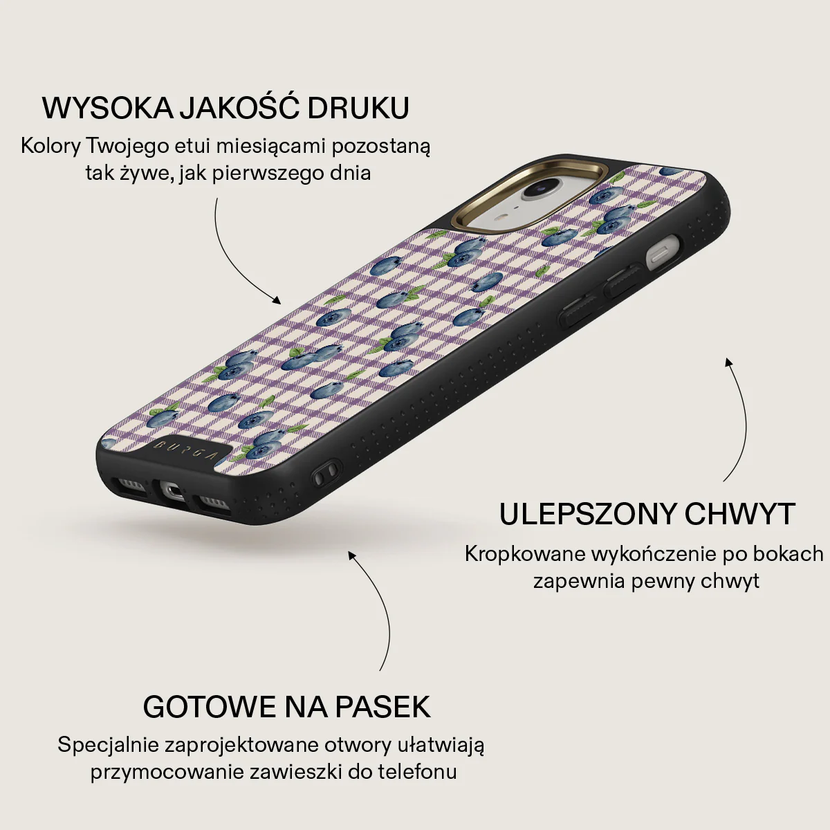 Blueberry Muffin - iPhone XR Etui - Image 13