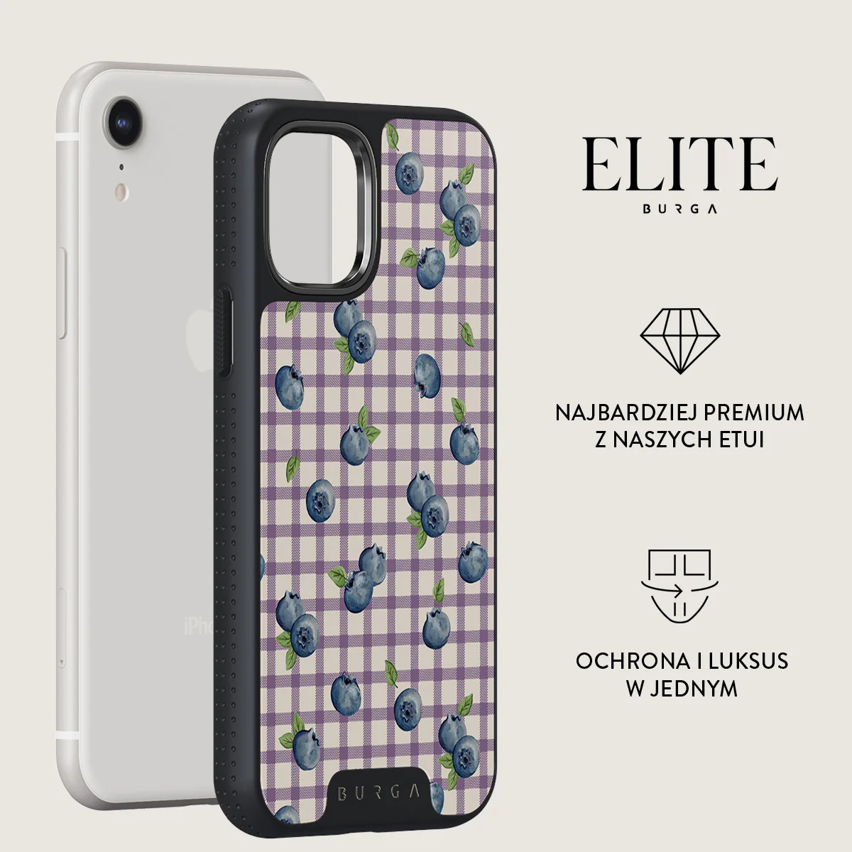 Blueberry Muffin - iPhone XR Etui - Image 17