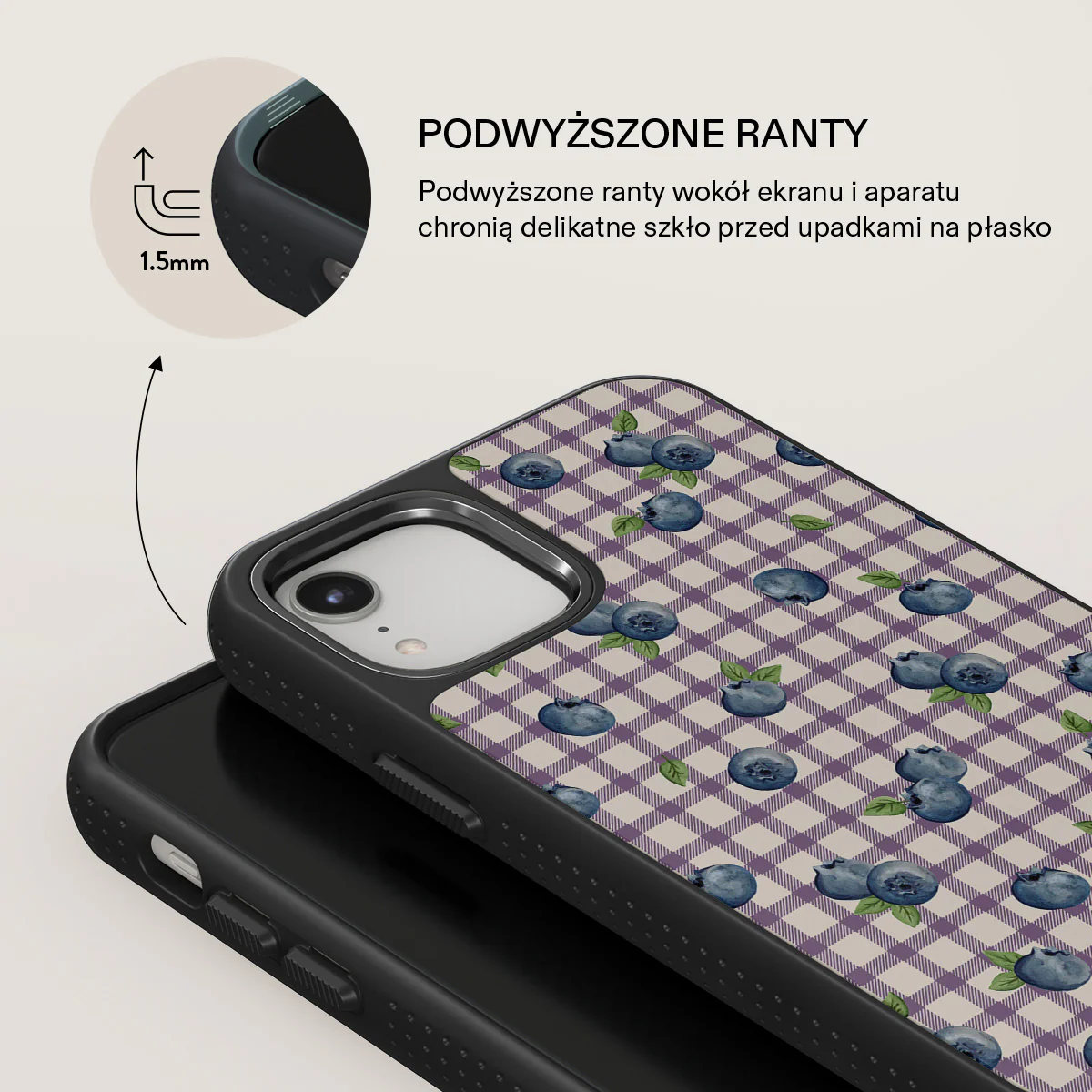 Blueberry Muffin - iPhone XR Etui - Image 19