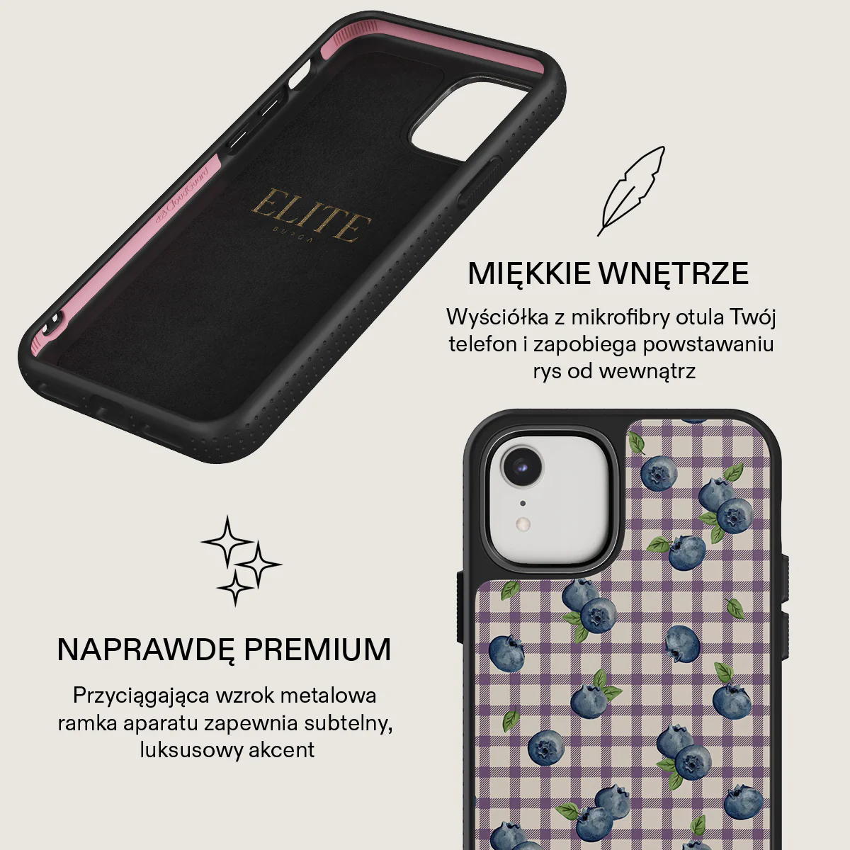 Blueberry Muffin - iPhone XR Etui - Image 21