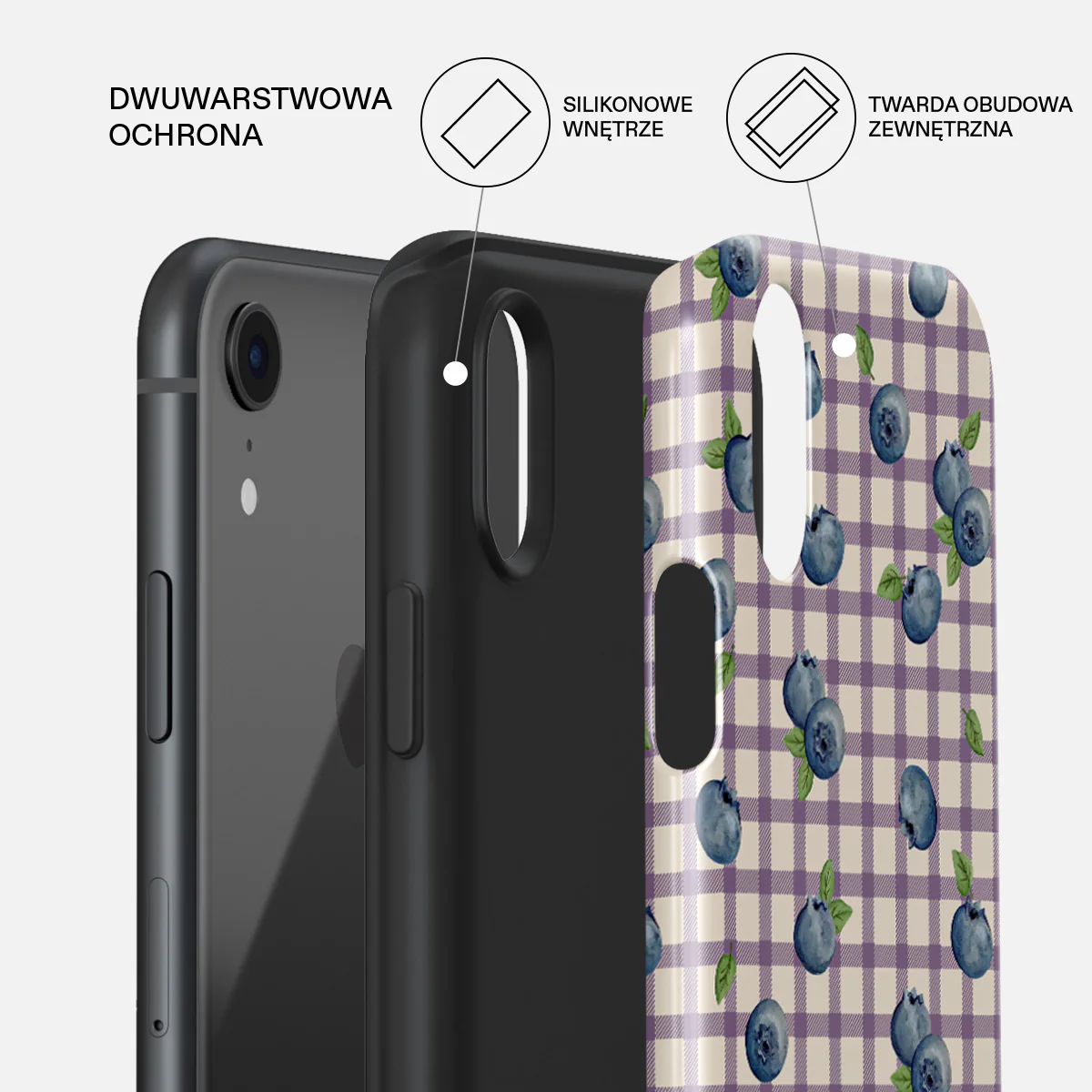 Blueberry Muffin - iPhone XR Etui - Image 6